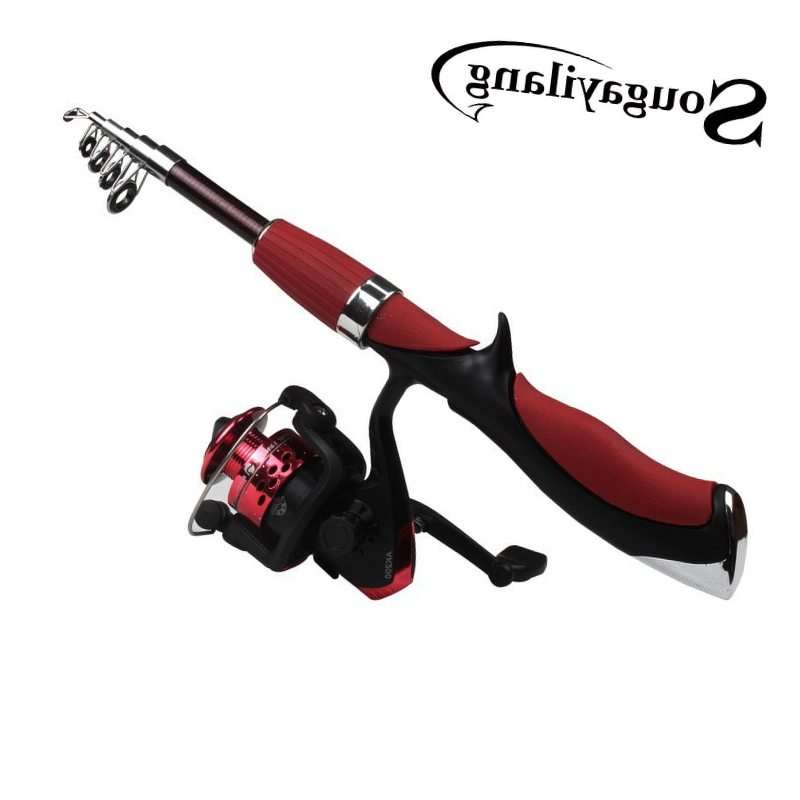 Sougayilang Hot Sell Ice Fishing Rod and Reel Set Special Mini Carbon Fiber Rod with Full Metal Reel Ice Fishing Rod Combo Kit