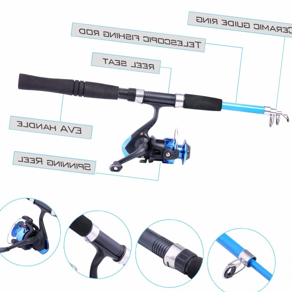 Sougayilang Ice Fishing Rod and Reel Set  Mini Children Carbon Fiber Rod with Spinning Reel Ice Fishing Rod Combo Rods Kit peche