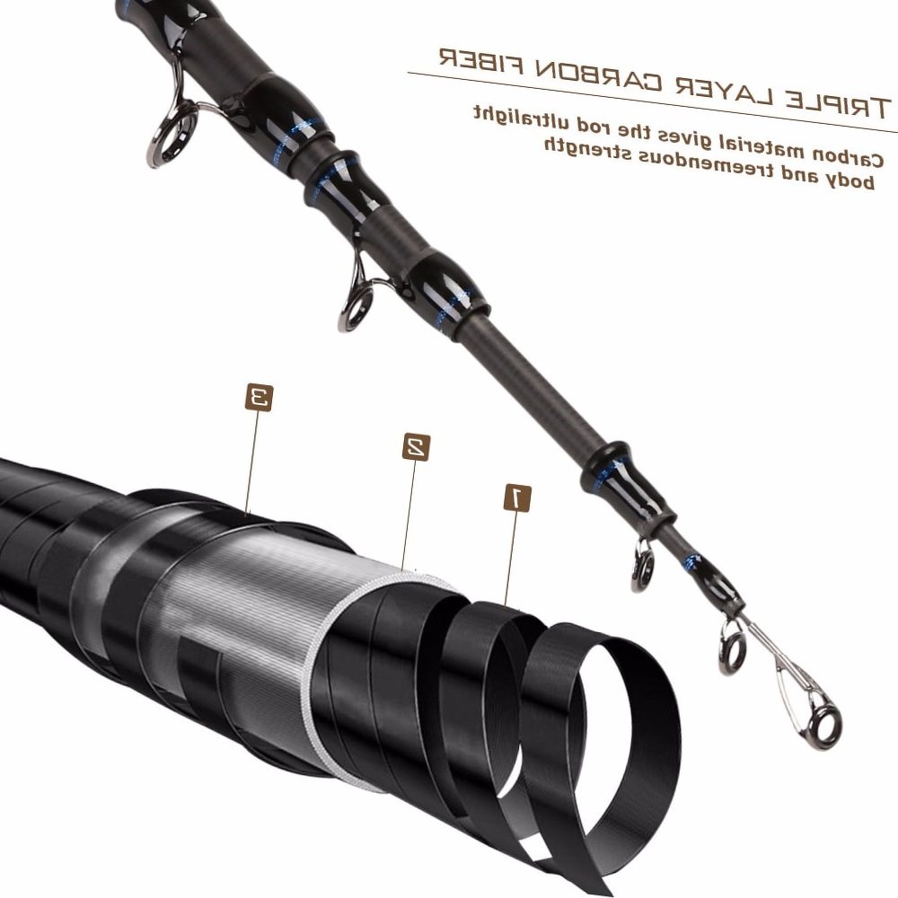 Sougayilang Telescopic Fishing Rod and  Baitcasting Reel Sets Portable Lure Fishing Rod Kit Spinning Fishing Rod Rod Combo pesca