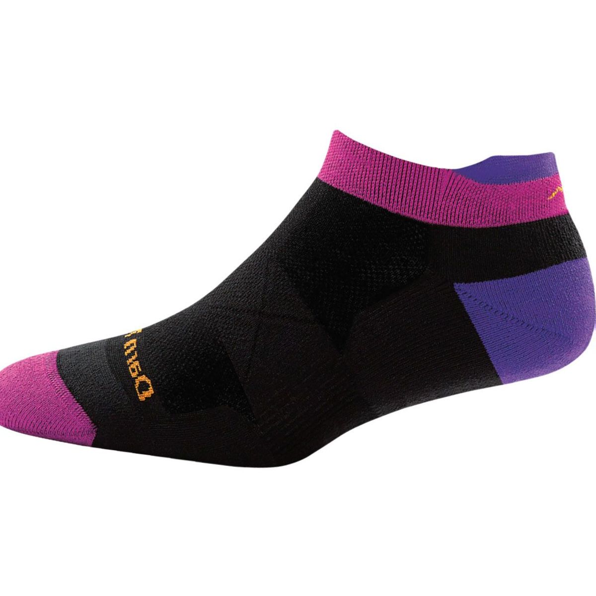 Darn Tough Vertex Stripe No Show Tab Ultra-Light Cushion Sock - Women's