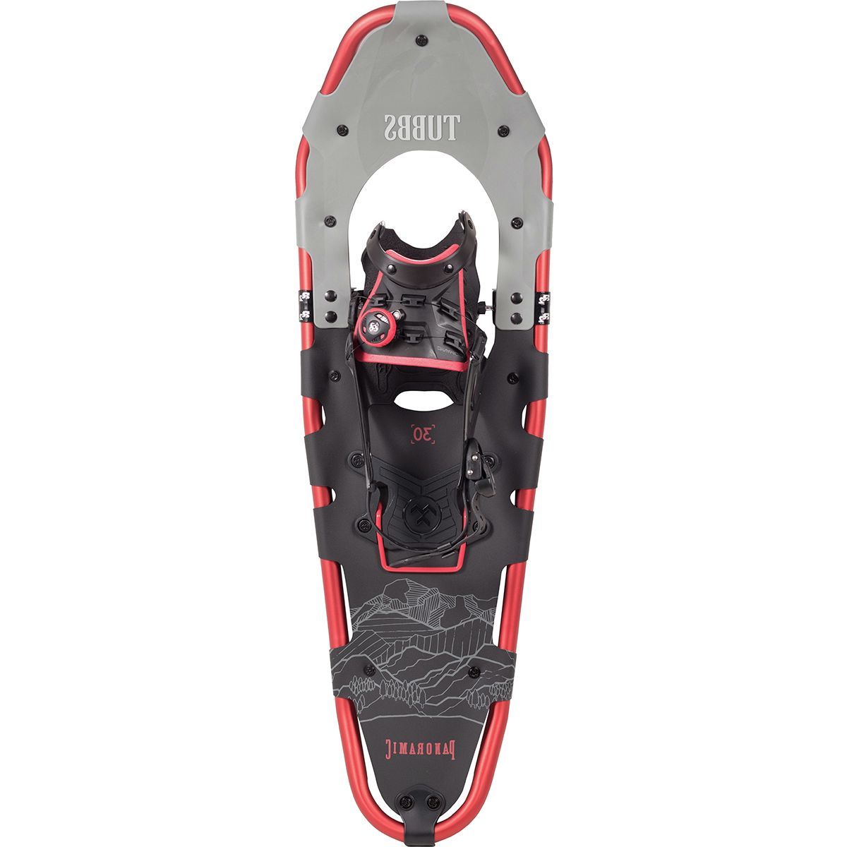 Tubbs Xplore Snowshoe Kit - Complete Trail Walking Set With Poles & Gaiters