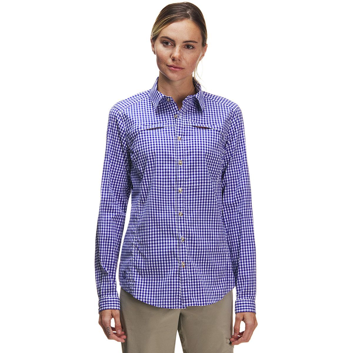 Orvis River Guide Tech Gingham Long-Sleeve Shirt - Women's