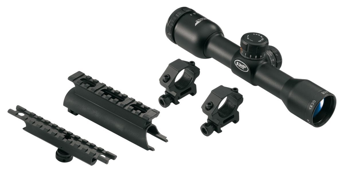 BSA Tactical Weapon™ Series 4 x 30 SKS Scope and Mount Kit
