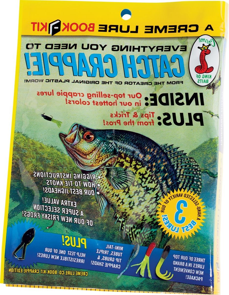 Creme Lures Crappie Fishing Book Kit