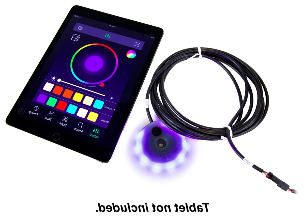 Clam® Bluetooth LED Hub Light