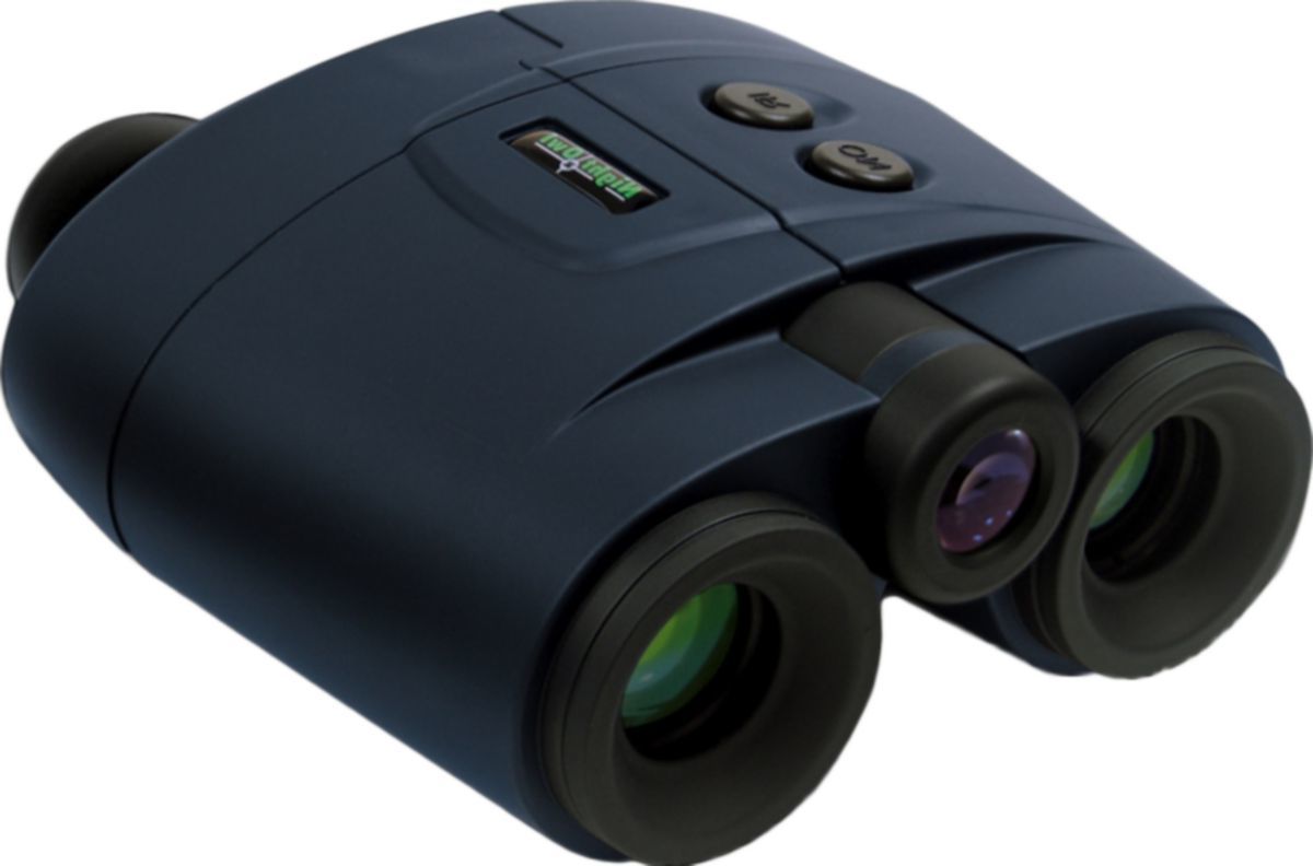 Night Owl 2X Fixed-Focus Binoculars