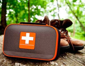 first aid camping