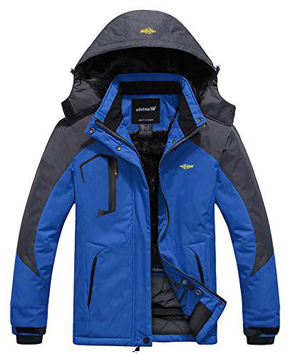 Wantdo Men's Mountain Waterproof Ski jacket