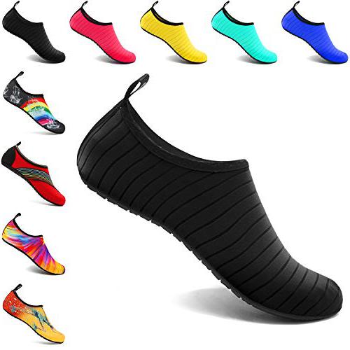 VIFUUR Water Sports Shoes Barefoot Quick-Dry Aqua Yoga Socks Slip-on Shoes for sand running