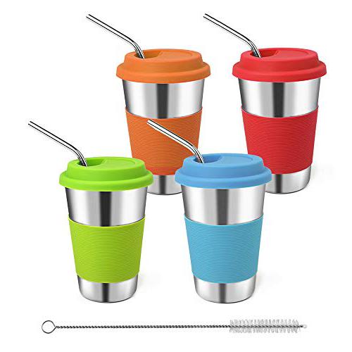 Rommeka Stainless Steel Tumbler, Unbreakable camping cup