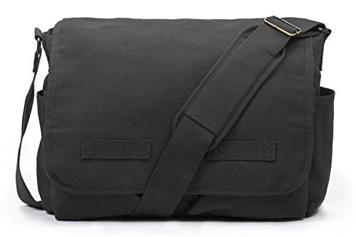 Sweetbriar Classic Messenger Bag - Vintage Canvas Shoulder Bag for All-Purpose Use Bike messenger bag