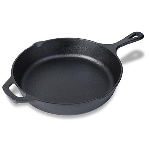 Pre-Seasoned Cast Iron Skillet camping frying pan
