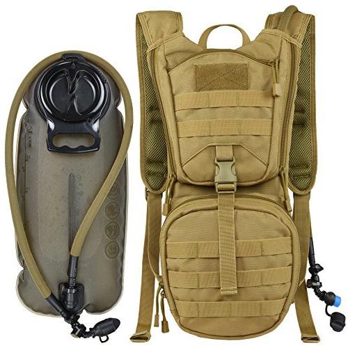 MARCHWAY Tactical Molle Hydration Pack For Cycling
