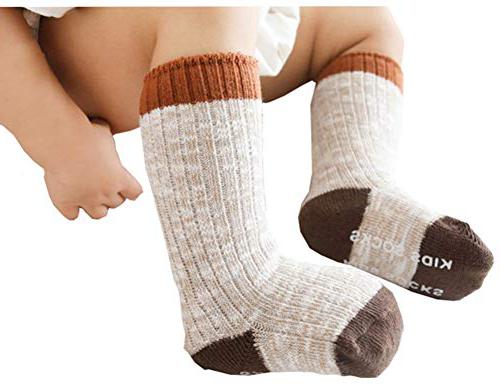 Knitting Keep Warm Unisex winter socks for toddlers