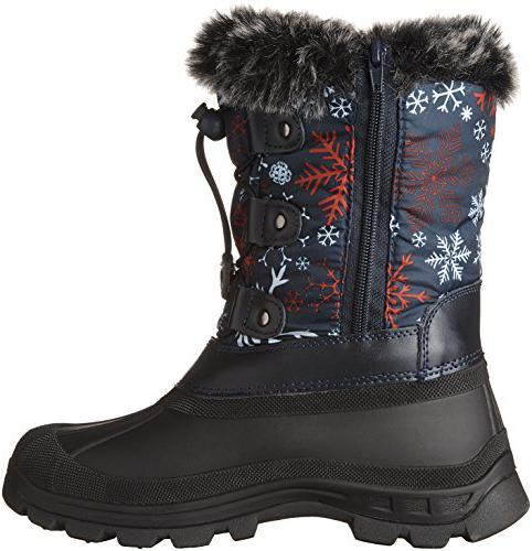 DREAM PAIRS Boys Girls Insulated snow boots for kids