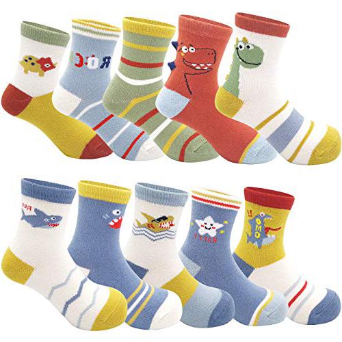 Cotton Crew 10 Pack winter socks for toddlers