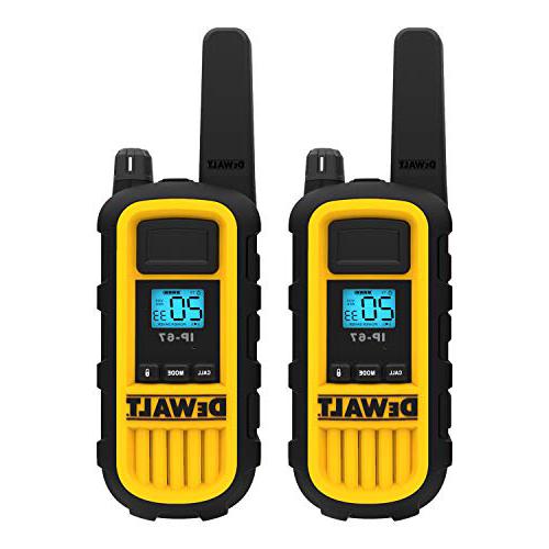 DEWALT DXFRS800 2 Watt Heavy Duty waterproof walkie talkie