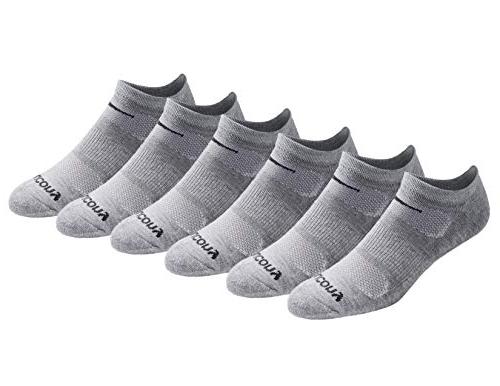 Saucony Men's Multi-pack Mesh Ventilating Moisture Wicking Socks
