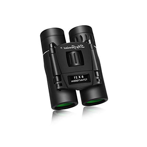 Skygenius 8x21 Small backpacking binoculars