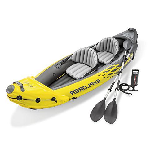 Intex Explorer K2, 2-Person Inflatable Kayak For Ocean Waves
