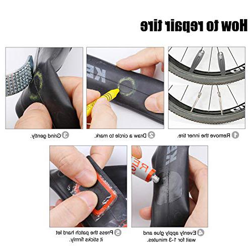 Tube Durable Self-Adhesive Bike Tire Patches Puncture, 42% OFF