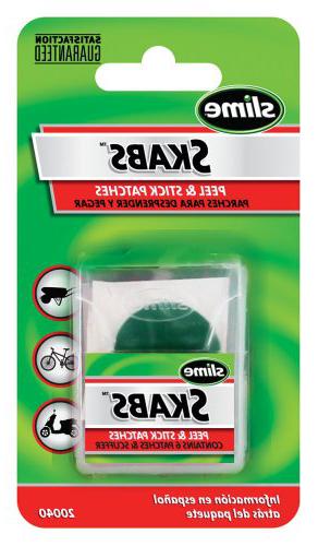 Slime 20040 SKABS Pre-Glued bike tire patch kit