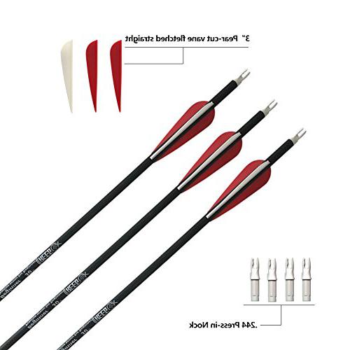 REEGOX Archery Hunting Practice arrows for compound bow hunting