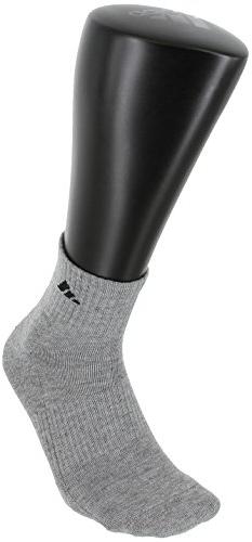 adidas Men's Athletic Cushioned Quarter athletic socks mens