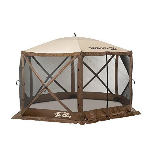 CLAM Quick-Set canopies for camping