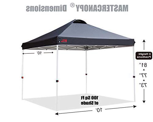 MASTERCANOPY Pop-up canopies for camping