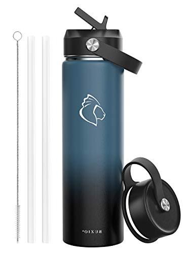 BUZIO Insulated Water Bottle flask for hiking