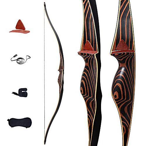 Deerseeker Hunting Longbow One Piece Recurve traditional bows